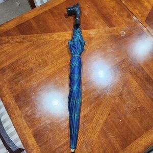 Vintage Aramis Umbrella With Scottie Dog Head Handle